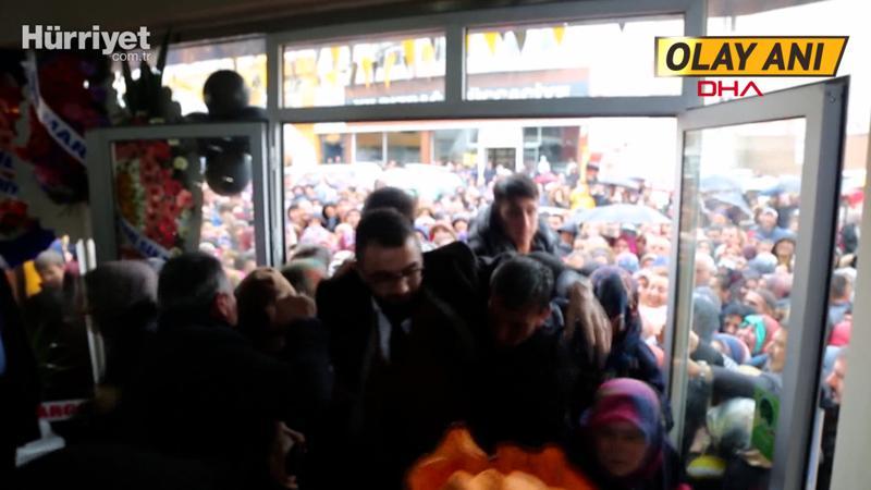 Açılışında izdiham olan mağazanın sahibi konuştu