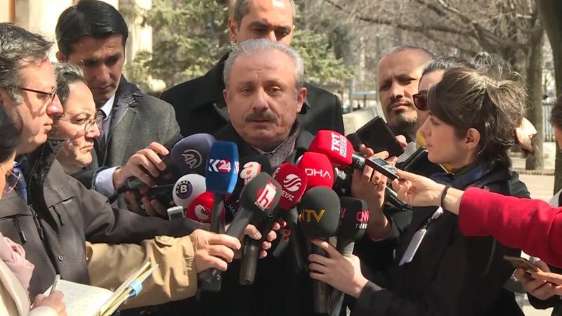 Meclis Başkanı Şentop'tan; Umreden gelen vekiller ilgili konuştu