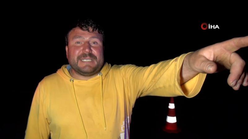 Alkollü sürücü kazayı anlattı, herkesi güldürdü