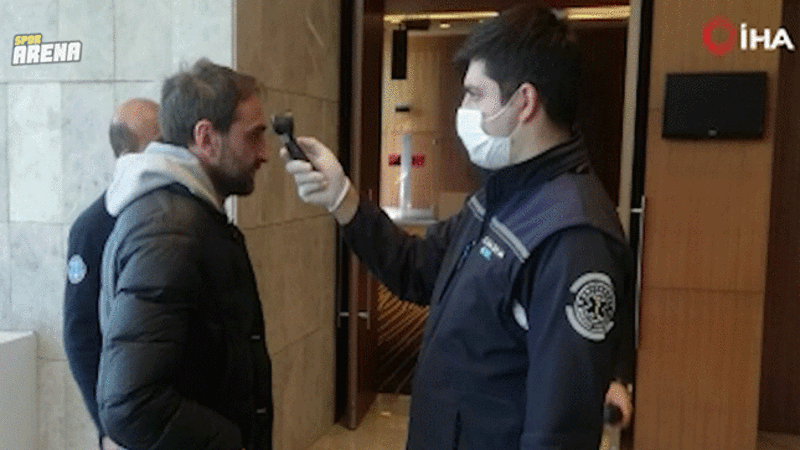 TFF'de tüm çalışanlar ve misafirler kontrolden geçirildi