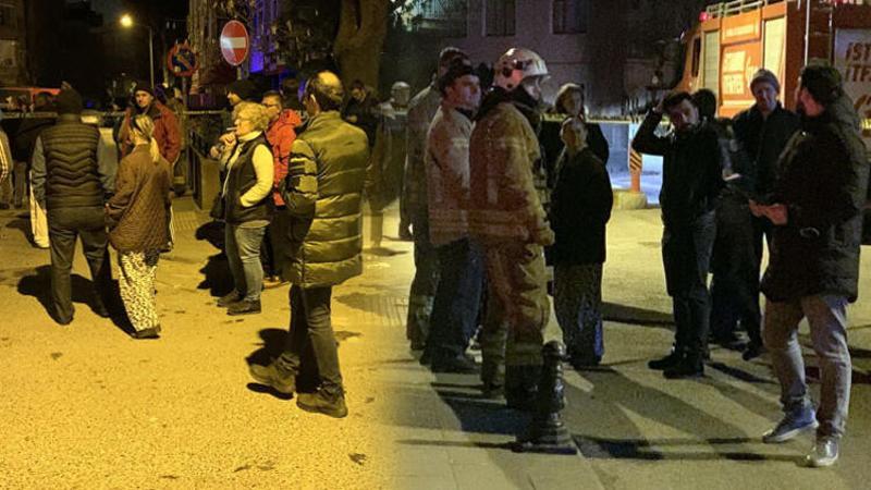 Son dakika... Pendik'te 4 katlı bir binanın balkonları çöktü