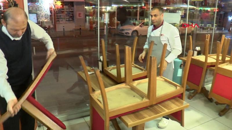 Lokanta ve restoranlarda yasak başladı