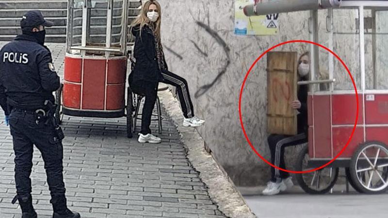 Taksim İlkyardım Hastanesi'ndeki karantinadan kaçan kadın yakalandı