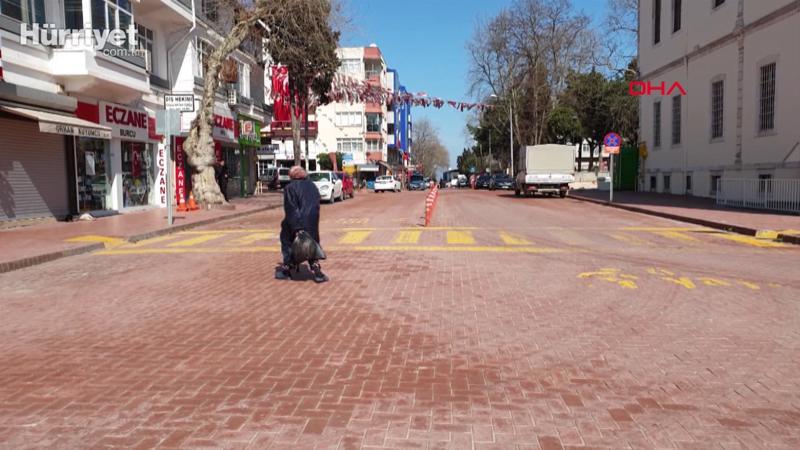 Türkiye'nin en yaşlı ili Sinop'ta sokaklar bomboş