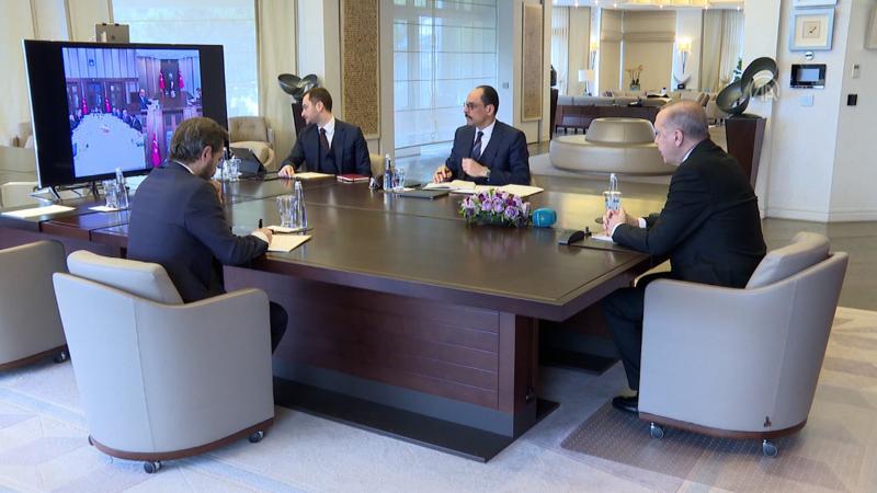 Cumhurbaşkanı Erdoğan'dan kritik toplantı