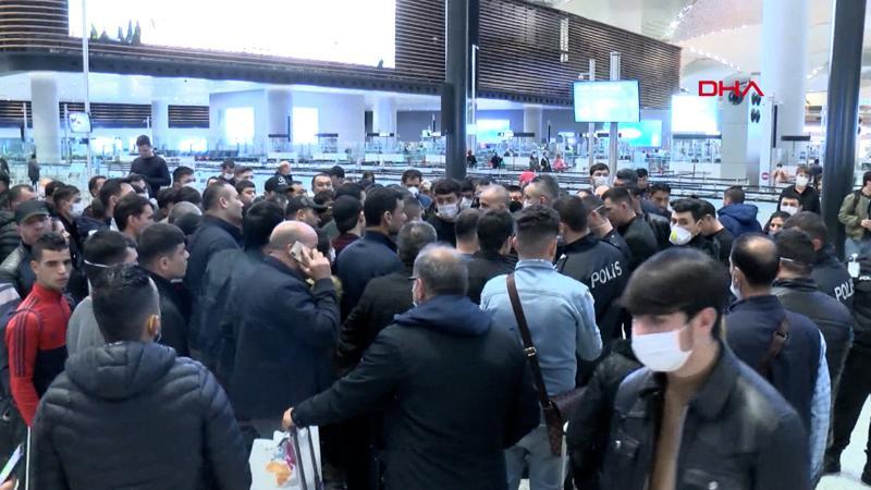 İstanbul Havalimanı'nda bekletilen yabancı yolcular Karabük'e gönderildi