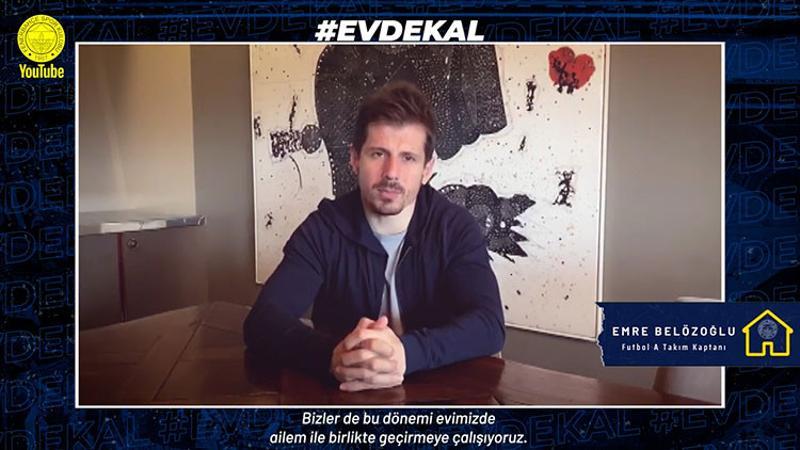 Fenerbahçe sporcularından 'Evde Kal' mesajı