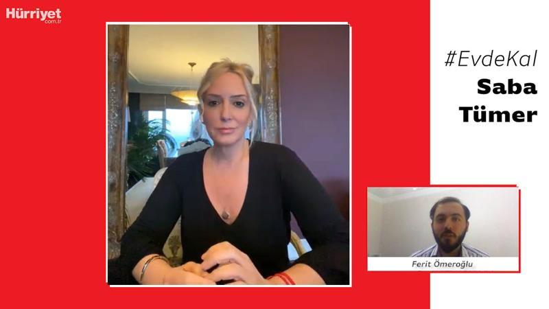 Saba Tümer'den çarpıcı sözler | Televizyona dönecek mi? | Evde kalmayan ünlülere ne söyledi? | Yardımcısına izin verdi mi?