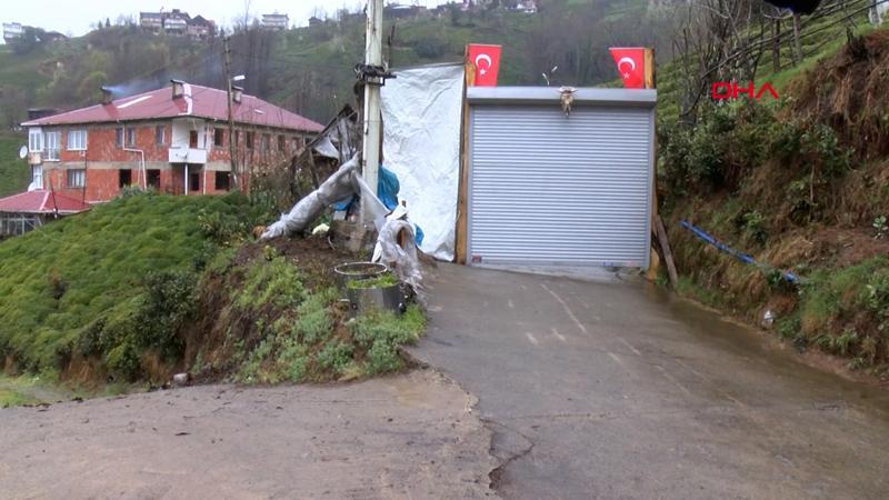 Rize'nin Aşıklar köyünde, corona virüse karşı 'kepenk' önlemi
