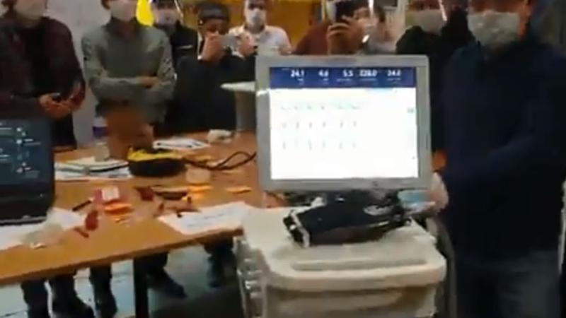 Selçuk Bayraktar paylaştı: İşte yerli solunum cihazının ilk prototipi