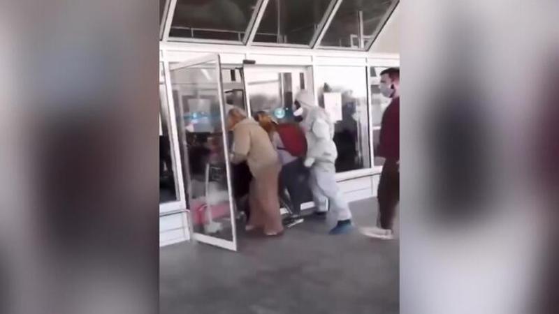 Ukrayna'da karantinaya alınmamak için böyle kaçtılar