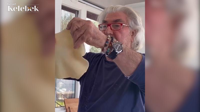 Usta oyuncu Erdal Özyağcılar mutfakta!