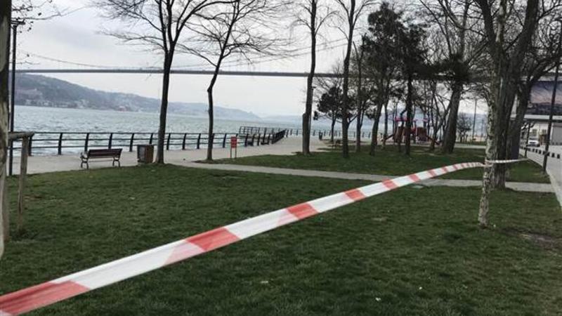 Üsküdar sahilinde şeritli önlem
