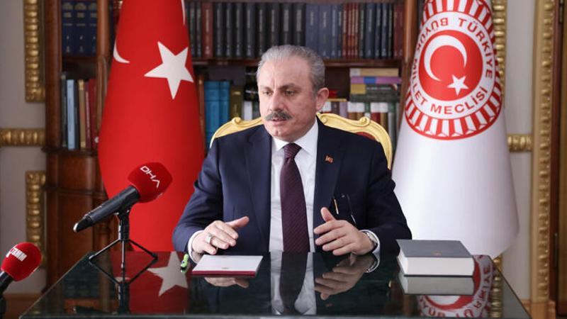 TBMM Başkanı Mustafa Şentop, DHA'ya özel açıklamada bulundu