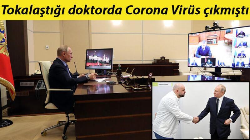 Putin, uzaktan çalışmaya başladı