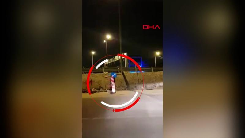 Karantinadan 'levha' kılığında böyle kaçtı