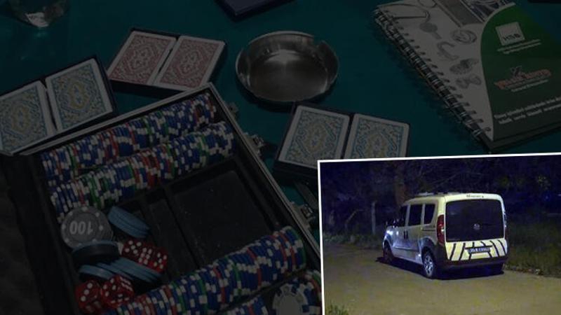İzmir'de polisten kumar operasyonu