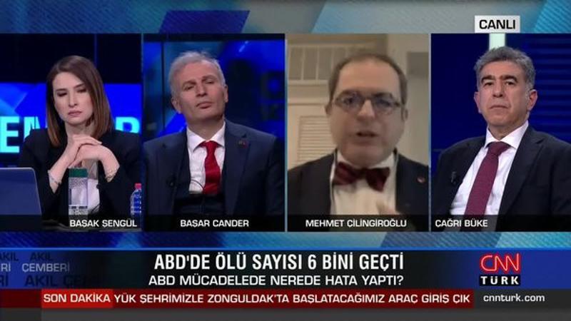 Prof. Dr. Mehmet Çilingiroğlu'nun canlı yayında işine son verildi
