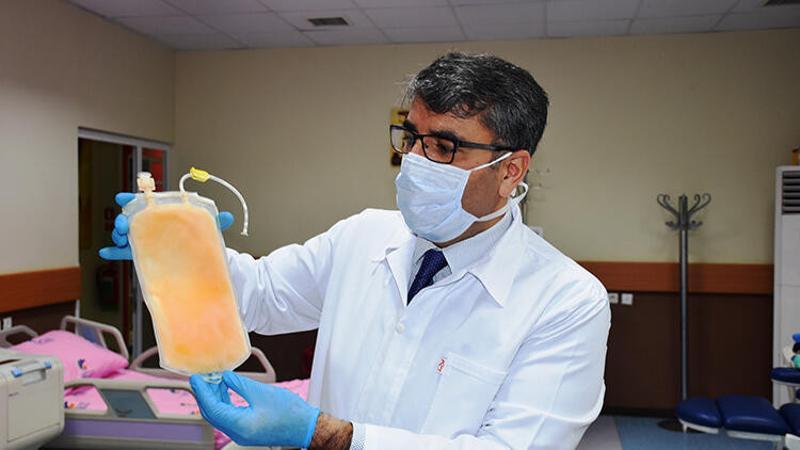 Corona Virüse karşı Çin'den sonra dünyada ilk plazma tedavisi Malatya'da yapıldı