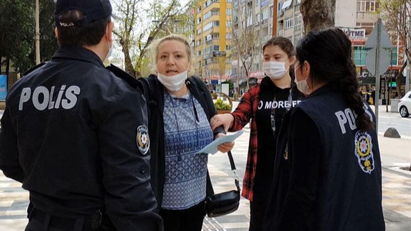 14 yaşındaki kızıyla sokağa çıkan anneden şoke eden sözler!