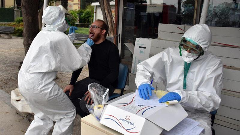 İzmir'de sokakta koronavirüs testi şaşkına çevirdi