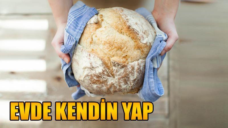 Ev yapımı zeytinli cevizli ekmek tarifi