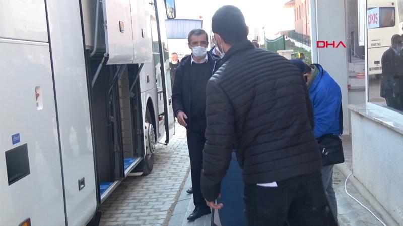 Bolu'da karantina yurdundaki son 250 kişi de evlerine gönderildi