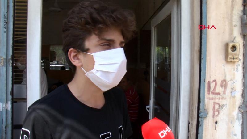 Berbere giden 16 yaşındaki Hüseyin, tıraş olamadı