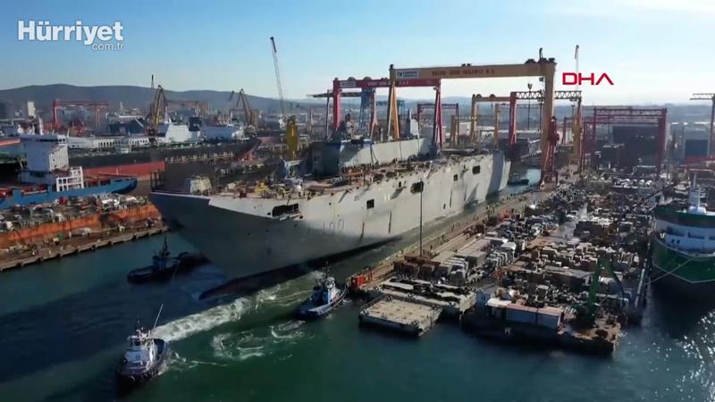 Türkiye'nin ilk uçak gemisi: TCG Anadolu