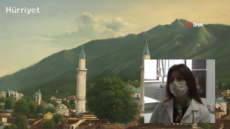 Topkapı Sarayı’nın deposunda muhafaza edilen tablolar restorasyondan geçiriliyor