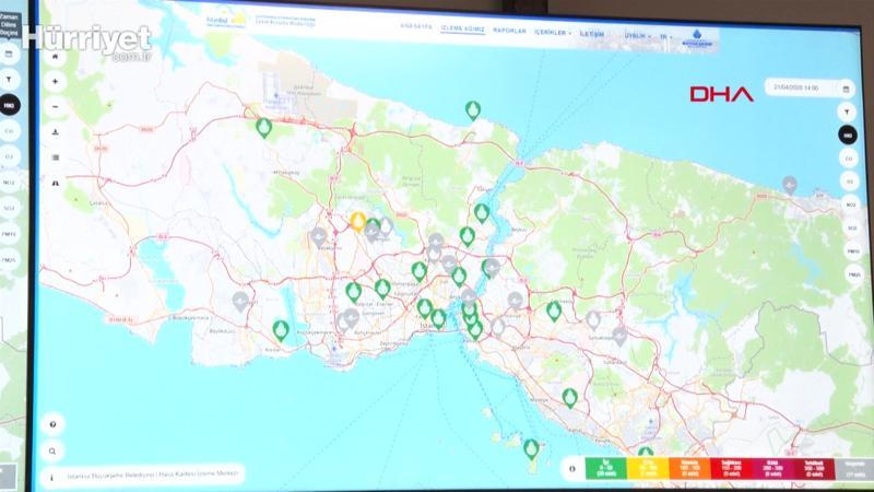 İstanbul'da hava kirliliği yarı yakın düştü
