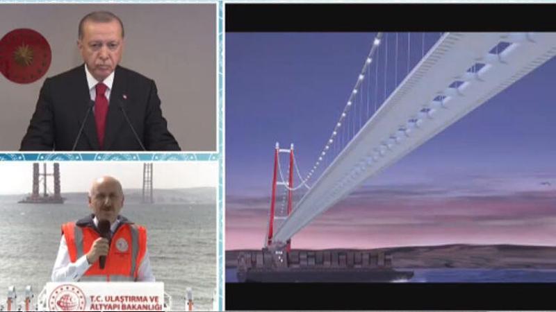Son dakika haberi: 1915 Çanakkale Köprüsü'nde tarihi gün... Cumhurbaşkanı Erdoğan'dan HDP ve CHP'ye çok sert tepki