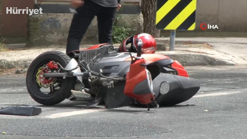 Ünlü çiğköfteci Ömer Aybak lüks otomobiliyle kaza geçirdi