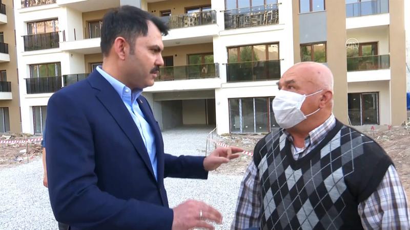 İki yıl önce sitem ettiği yerde bu kez Bakan Kurum'a teşekkür etti
