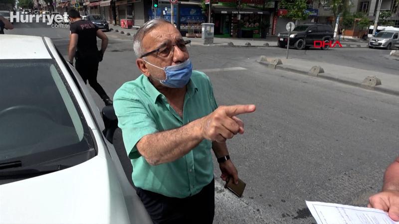 Sultangazi'deki izin kağıdı kontrol edilen vatandaş polisin üzerine yürüdü
