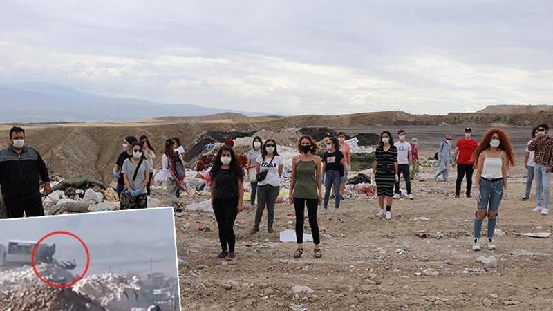 Denizli'de infial yaratan görüntüye tepkiler büyüyor
