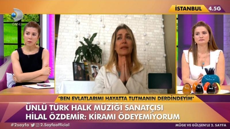 Hilal Özdemir, canlı yayında isyan etti