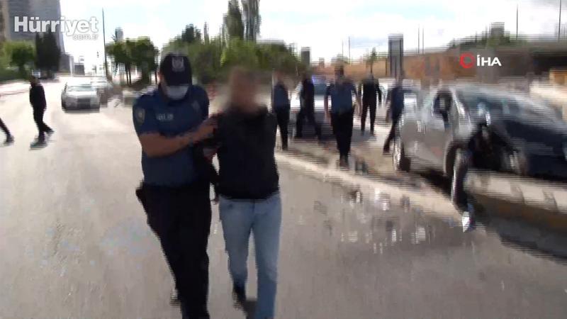 İstanbul'da taciz şüphelisi polisten kaçarken kaza yaptı