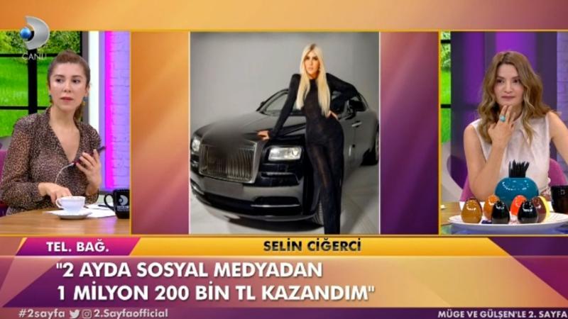 Selin Ciğerci: Aslan gibi vergimi ödüyorum