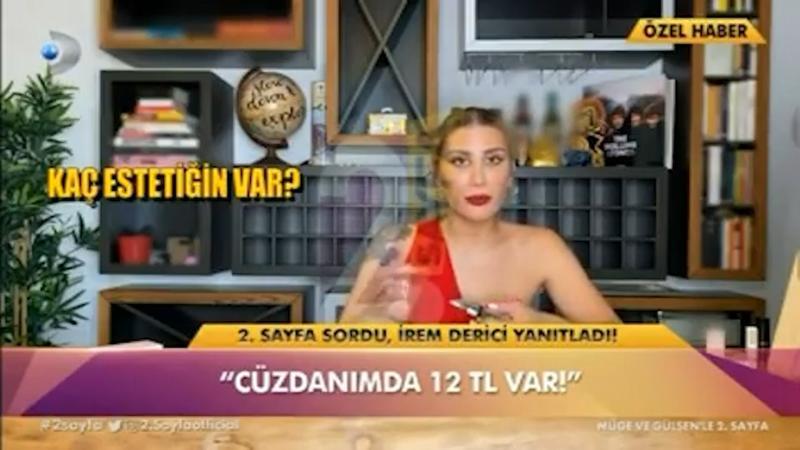 İrem Derici: 10 milyon TL param olsa bu işi bırakırım
