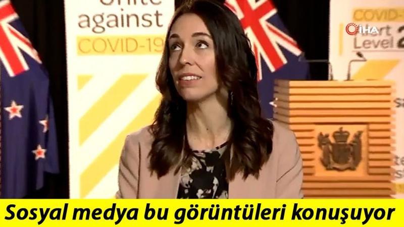 Yeni Zelanda Başbakanı Ardern, canlı yayında depreme böyle yakalandı