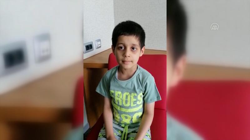 Cumhurbaşkanı Erdoğan'ın tedavisini üstlendiği küçük Taha'dan sevindiren haber