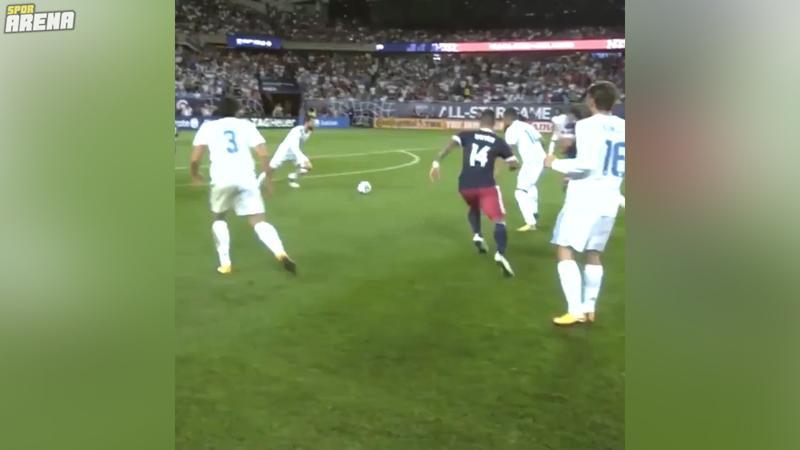 Hakem kamerasından Real Madrid - MLS Karması maçı aksiyonları!