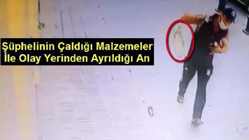 Kameradan belirlenip, yakalanan hırsızlık şüphelisi tutuklandı