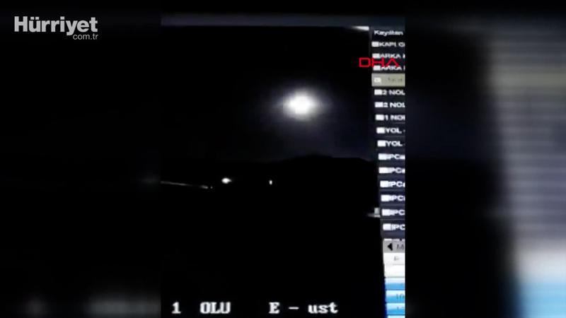 Meteorite fireball lights up Turkey’s sky as it crashes towards Earth