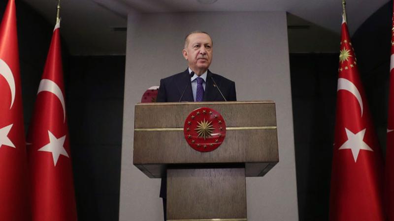 Cumhurbaşkanı Erdoğan'dan "demokratik ve ekonomik gelişim" paylaşım