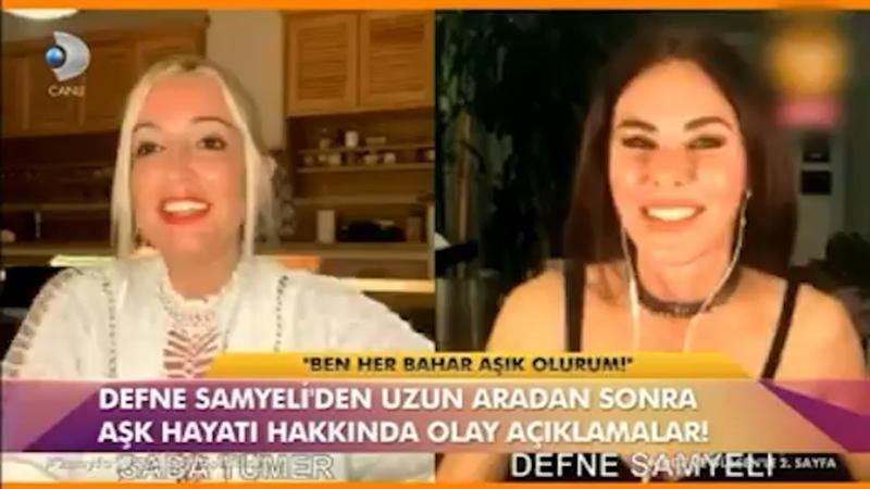 Defne Samyeli'den aşık olabilirim açıklaması