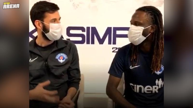 Ndongala: "Gervinho iyi futbolcu ama ondan yakışıklıyım"