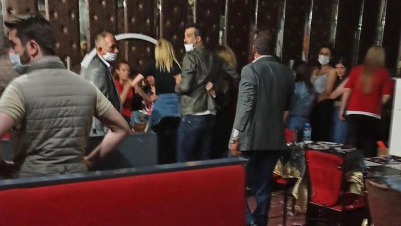 Ankara'da eğlence merkezine koronavirüs baskını
