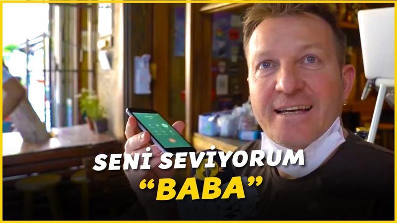Babalarını arayıp seni seviyorum dediler!